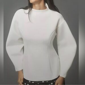 Maeve | Balloon sleeve top